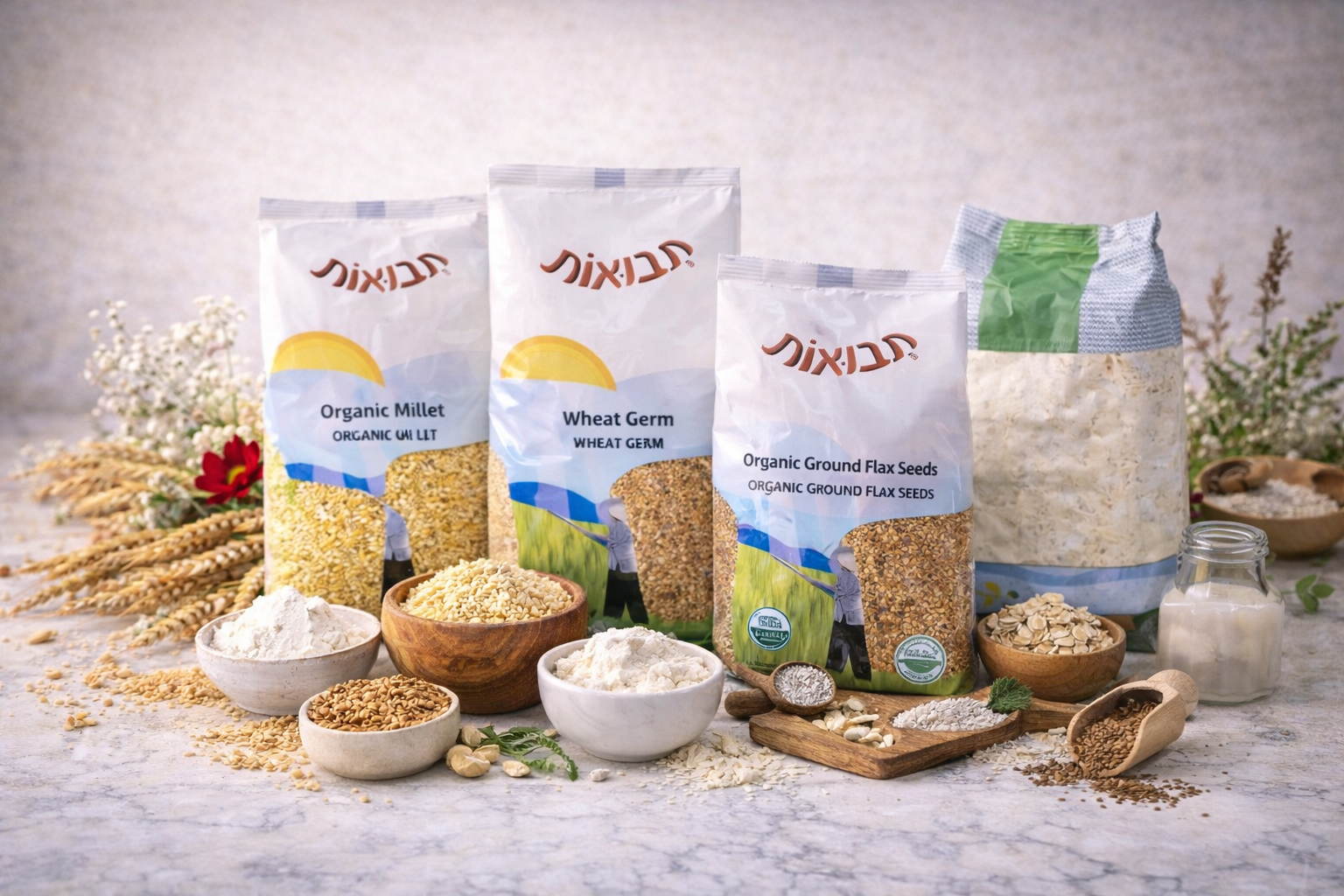 תבואות וקמחים