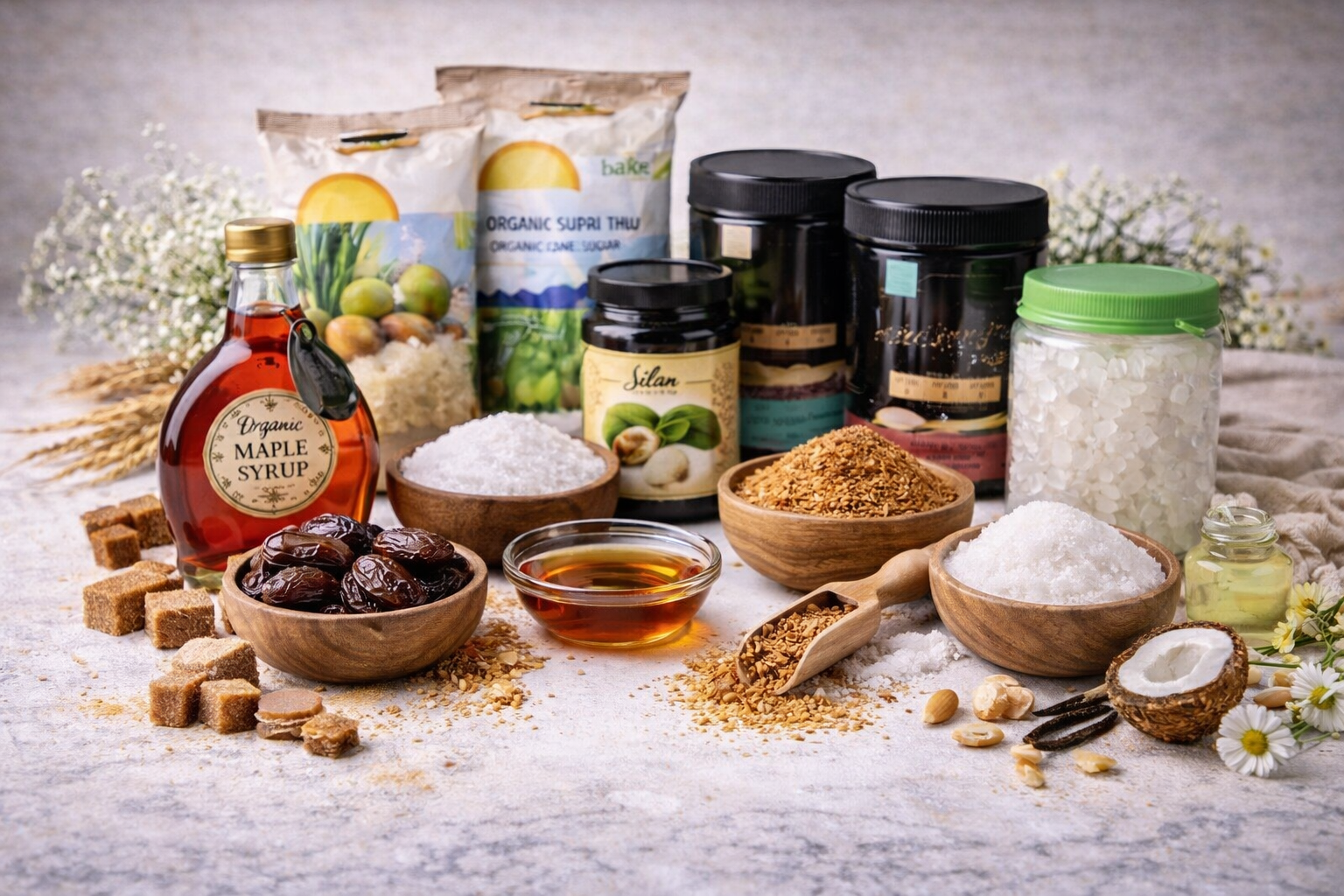 סוכרים וממתיקים טבעיים