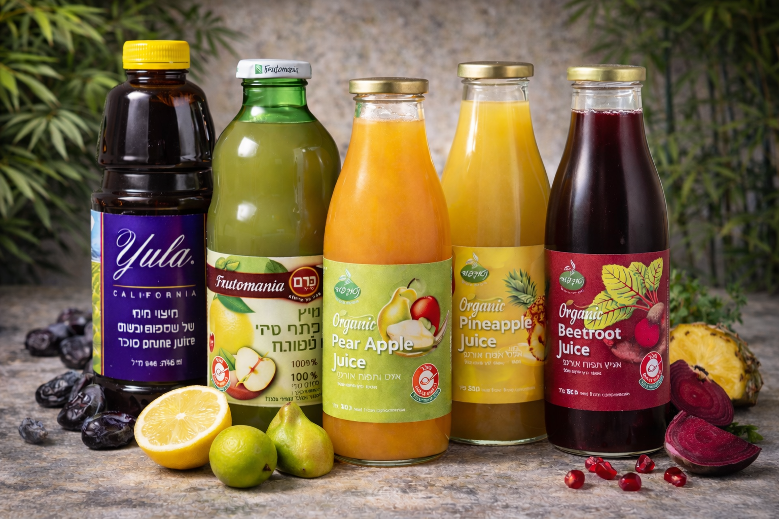 מיצים טבעיים ואורגניים