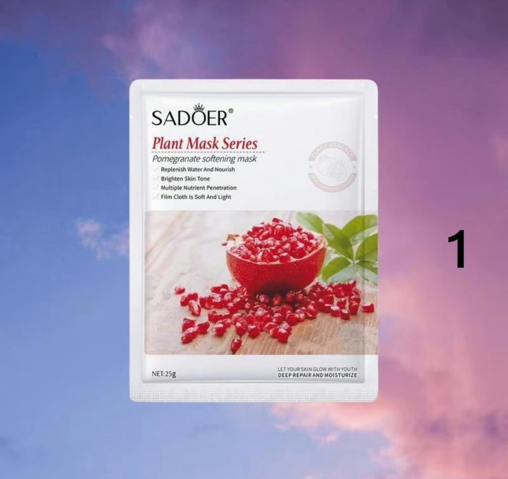 מגוון מסכות לפנים