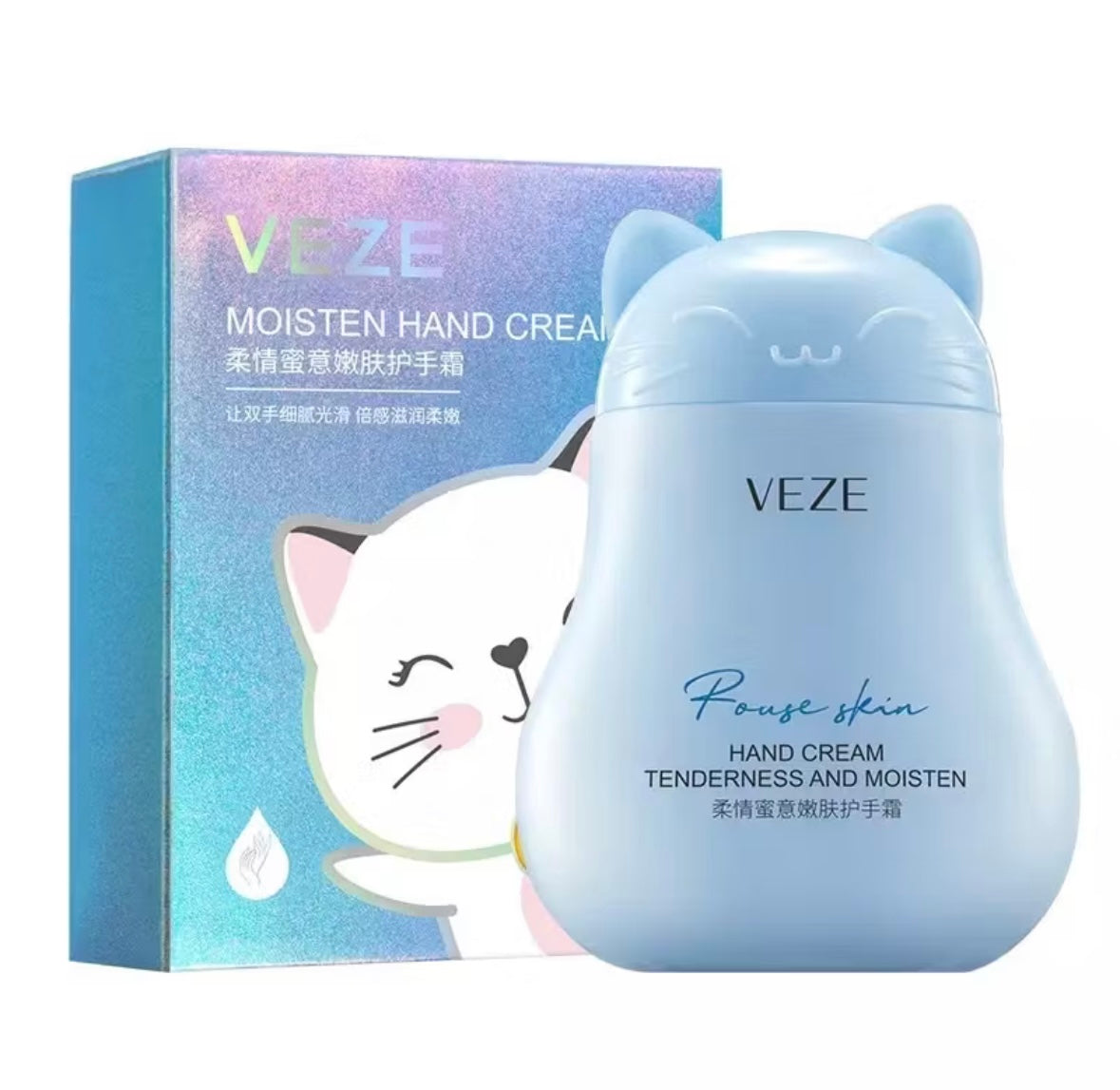 קרם ידיים חתול VEZE – ריח מושלם, לחות ואריזה חמודה שקשה להתעלם ממנה