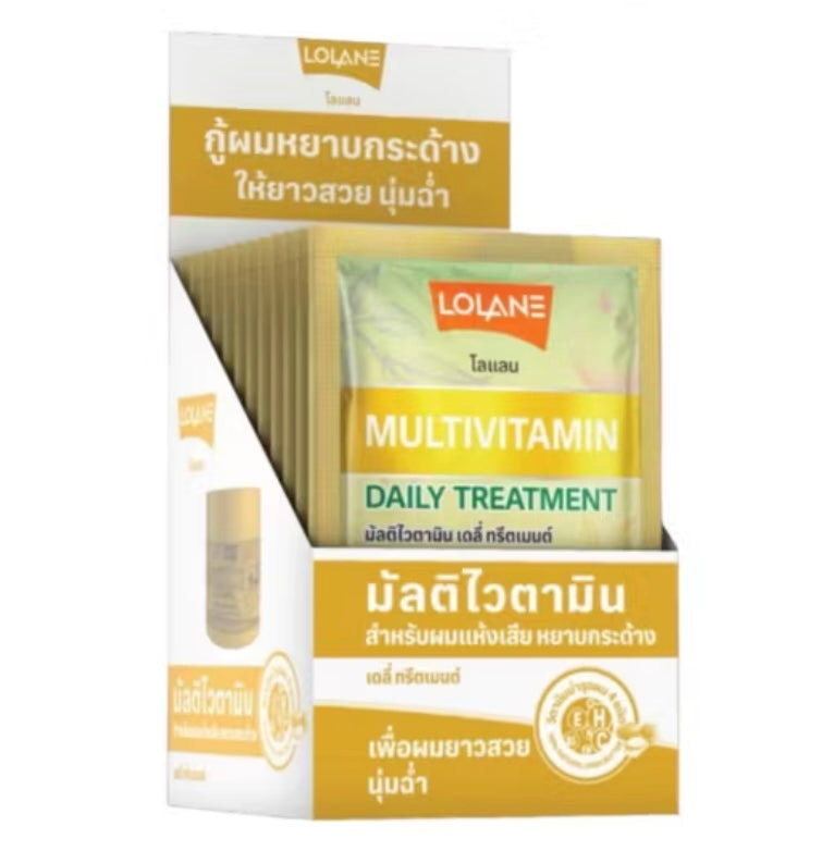 סט 12 יחידות MULTIVITAMIN מסכה לשיער