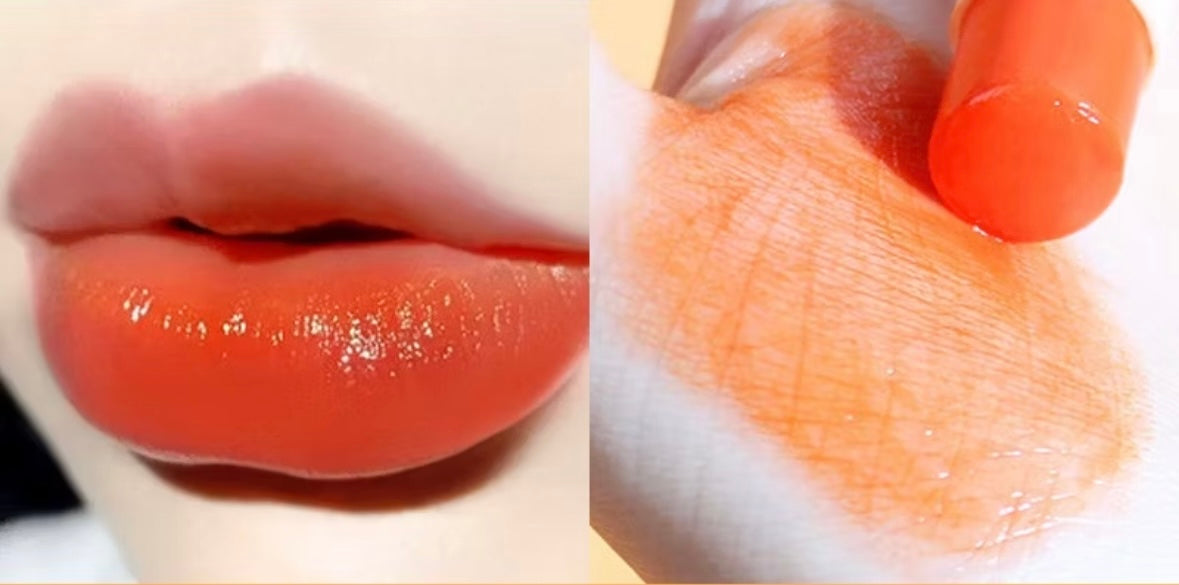 שפתונים אפרסק ואדמדם