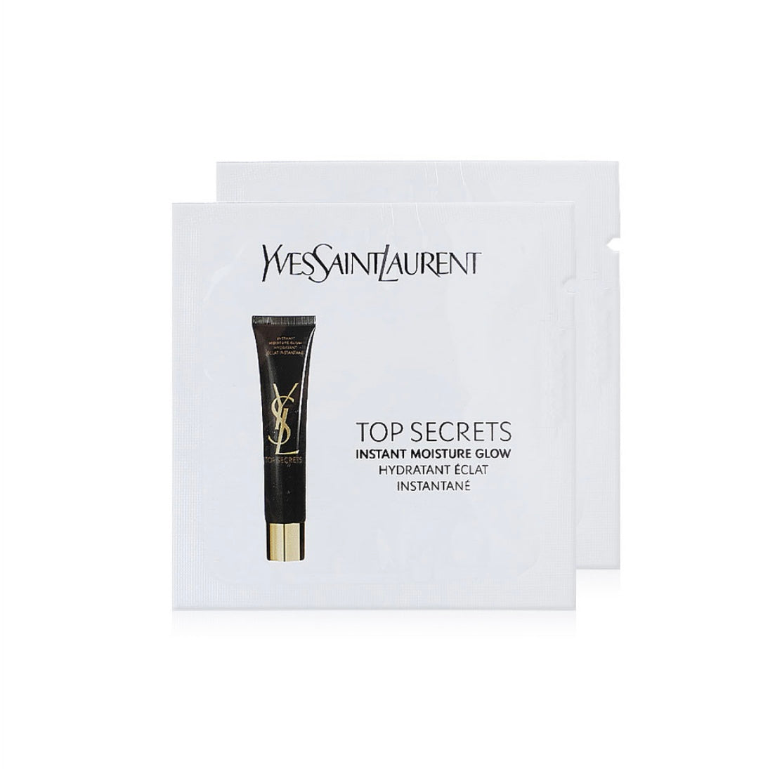2 יחידות מיני איב סן לורן Top Secrets – קרם לחות ופריימר לזוהר מיידי