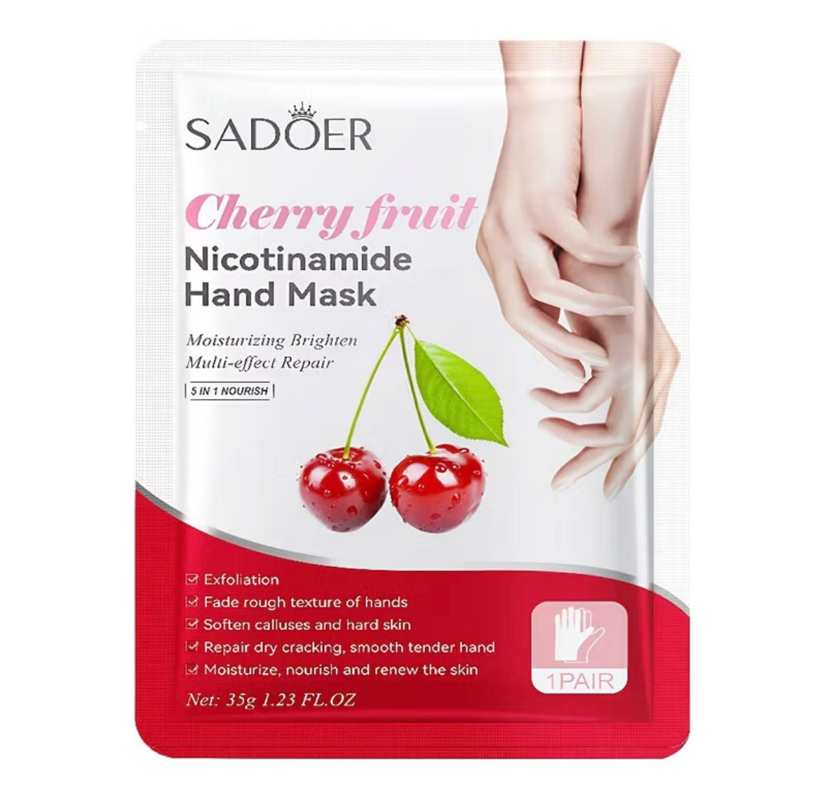 מגוון מסכות ידיים