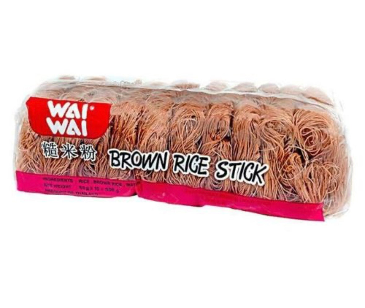 אטריות אורז חום Wai Wai