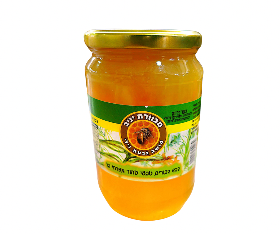 דבש דבורים טבעי טהור מפרחי בר