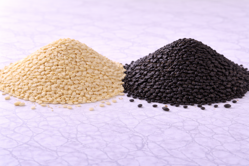 שומשום לבן / שומשום שחור 100 גרם