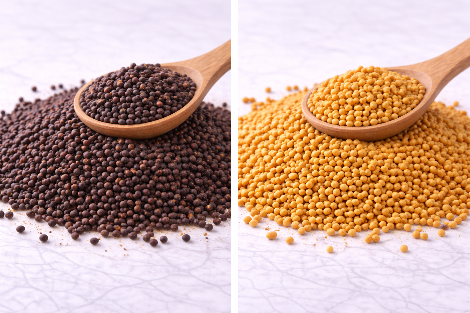 חרדל שחור / חרדל צהוב  100 גרם