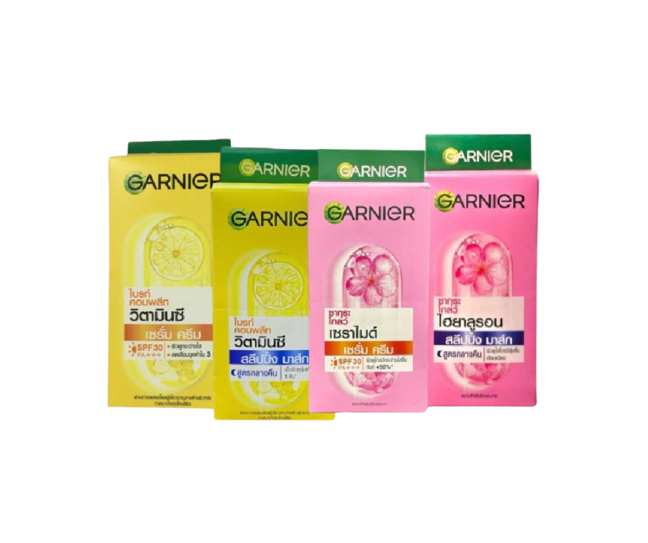 4 סוגים GARNIER- נא לבחור את המוצר  הרצוי